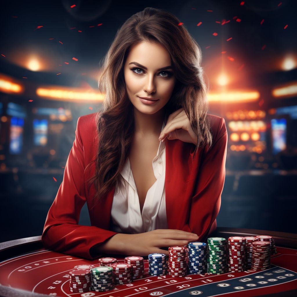 Antarmuka pemain live blackjack menunjukkan opsi taruhan dan kartu